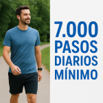 Hallazgo clave: 7000 pasos al día son suficientes para beneficios cardiovasculares