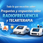 Todo lo que necesitas saber: preguntas y respuestas sobre radiofrecuencia y tecarterapia